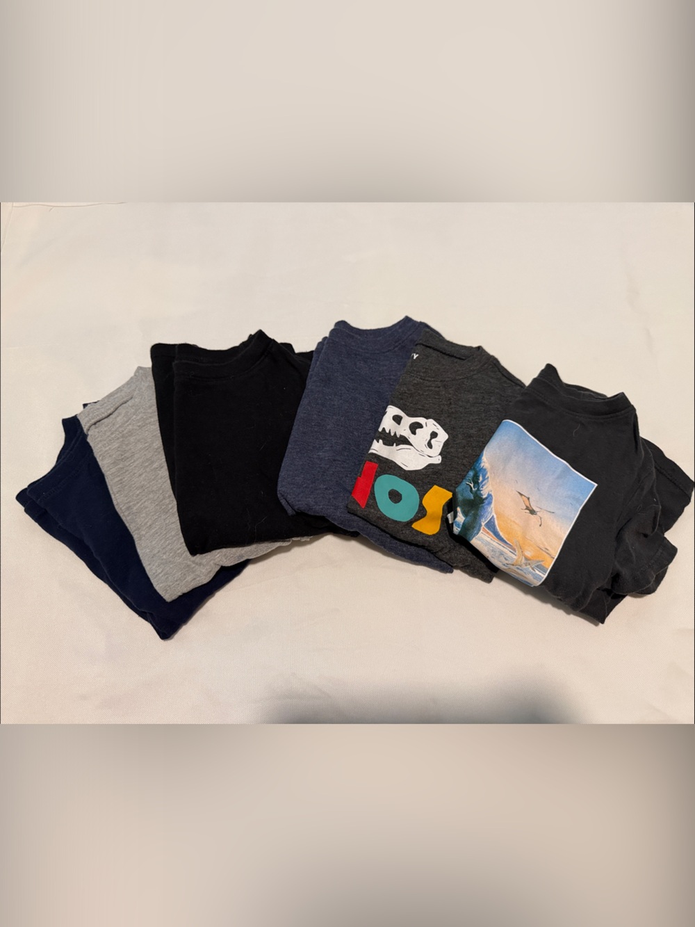 Old Navy Kids Short Sleeve Tee Pack - Navy, Gray, Black